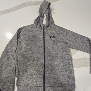Under Armour Gray Zip-Up Hoodie